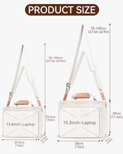 Multifunctional Canvas Tote Bag with Adjustable Strap