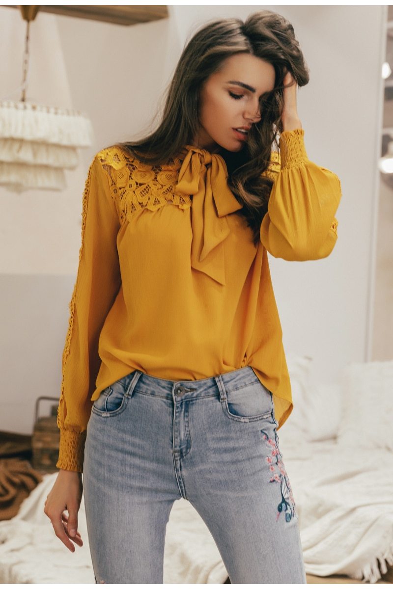 Embroidery Long Sleeve Summer Spring Hollow Out