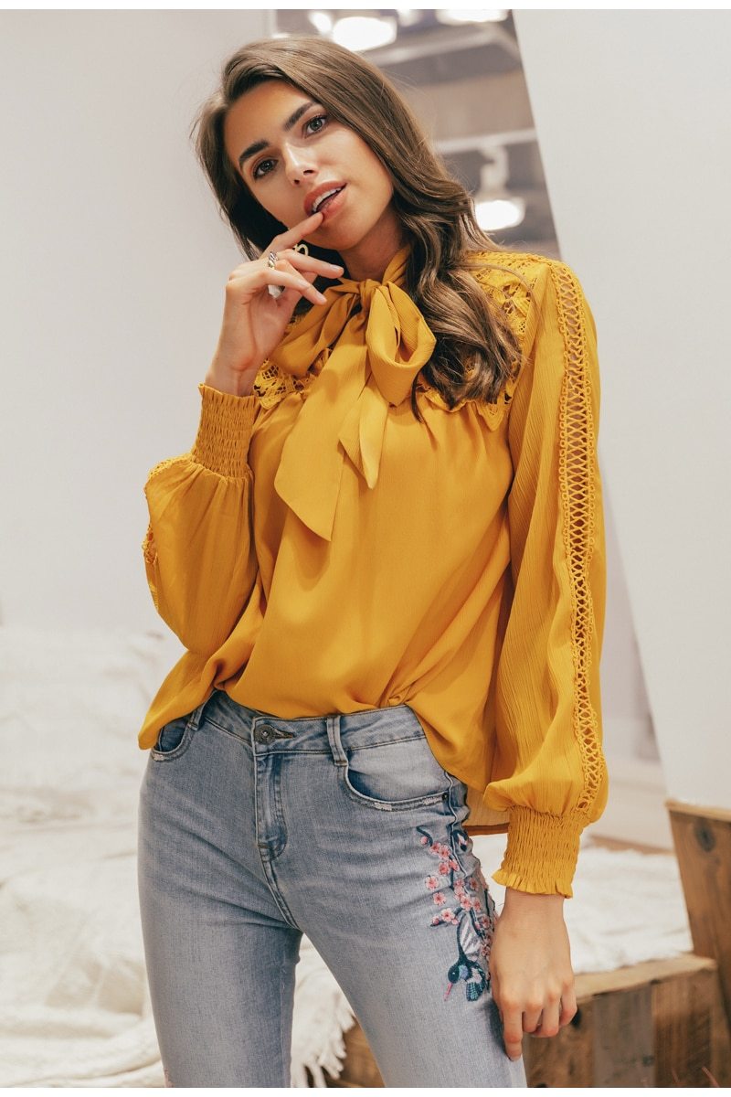 Embroidery Long Sleeve Summer Spring Hollow Out